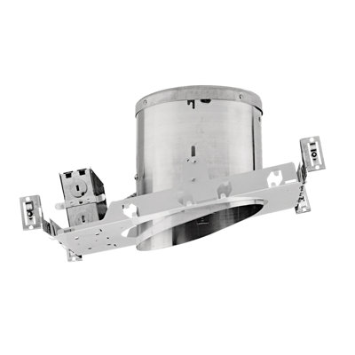 Air-Tight 6'' IC Rated Recessed Lighting Housing for New Construction