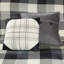 Couette Queen - Gris à chevrons et oreiller 7 pièces à carreaux Buffalo