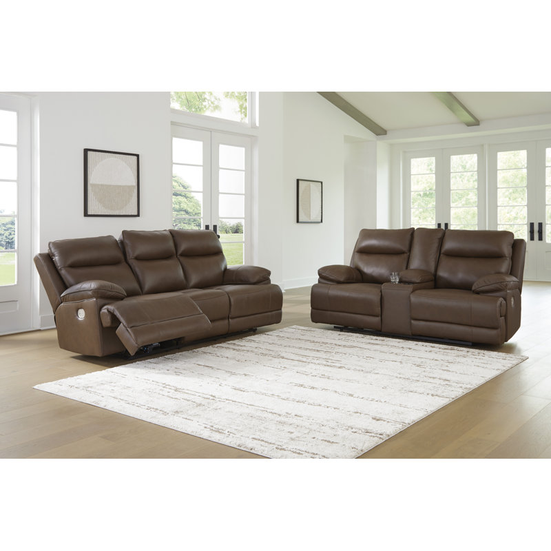 VonRyan Power Reclining Sofa and Loveseat