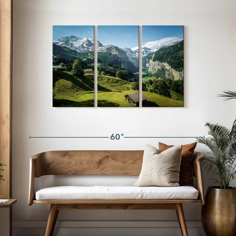 Mont Jungfrau Alvord, H 28 po x l 45 po