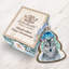 Keepsake 3'' Handmade Glass Holiday Shaped Ornament