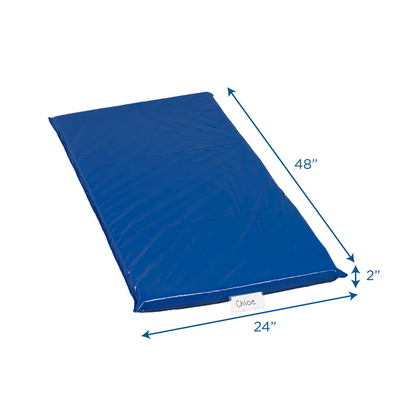 2" Thick Rest Mat - Blue