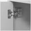 Ensemble de meuble-lavabo autoportant 30 po avec portes à fermeture douce, style moderne, gris, 30 po
