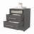 Eastover Nightstand 2.0 in melamine with two drawers-1549649434