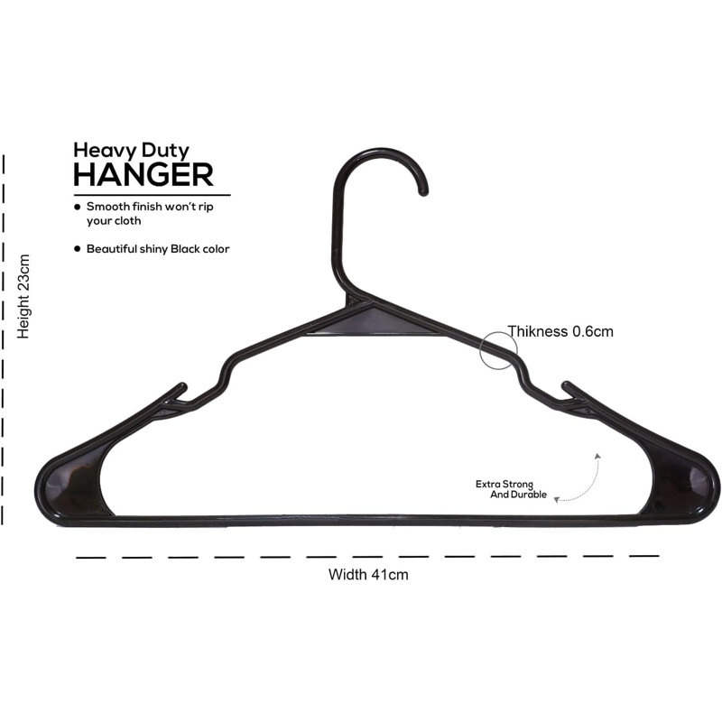 Plastic Standard Hanger, 25