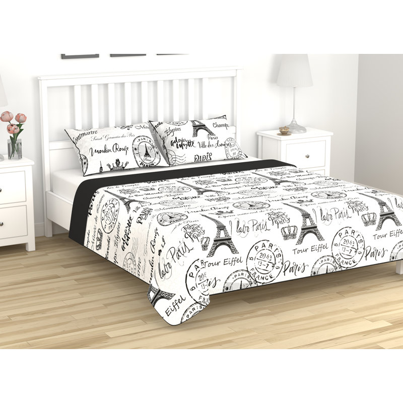 Polyester Quilt, Twin Quilt + 1 Sham