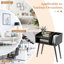 50 cm W Bedside Table-137642985-137642988