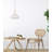Barbot 1 - Light White Single Pendant