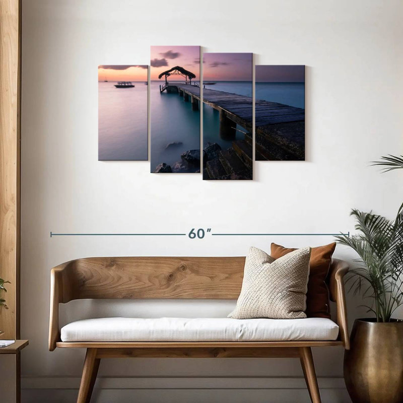 Gillard, promenade magique au lever du soleil, H 27 po x l 43 po