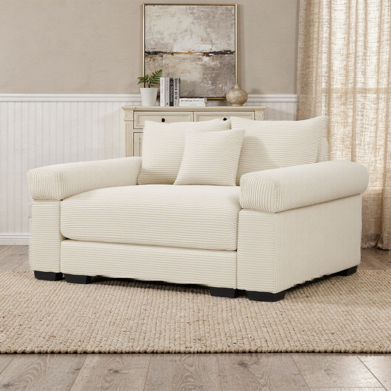 Canapé 54 po Cloud, Beige