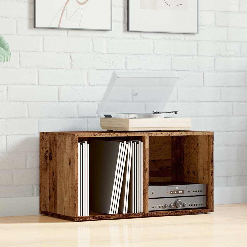Manufactured Wood Stackable Monitor Stand, Reclaimed Wood