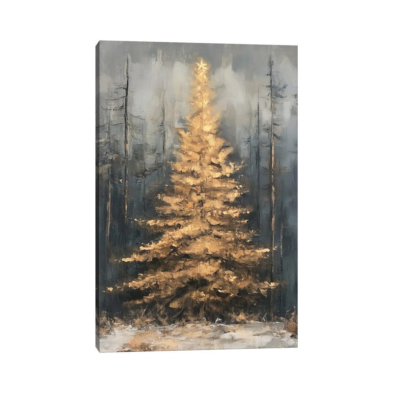 That Christmas Glow 1 Piece Wall Art on Canvas, 30.48 cm H x 20.32 cm W x 1.905 cm D, Does Not Apply