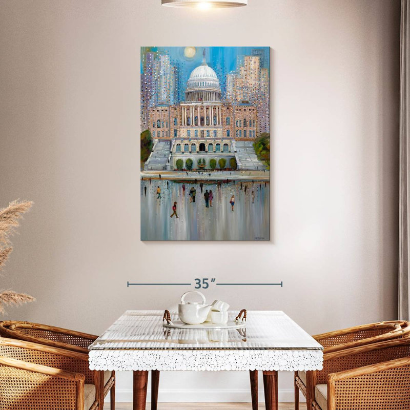 Lilie Stately Washington DC Capitol, 45" H x 30" W