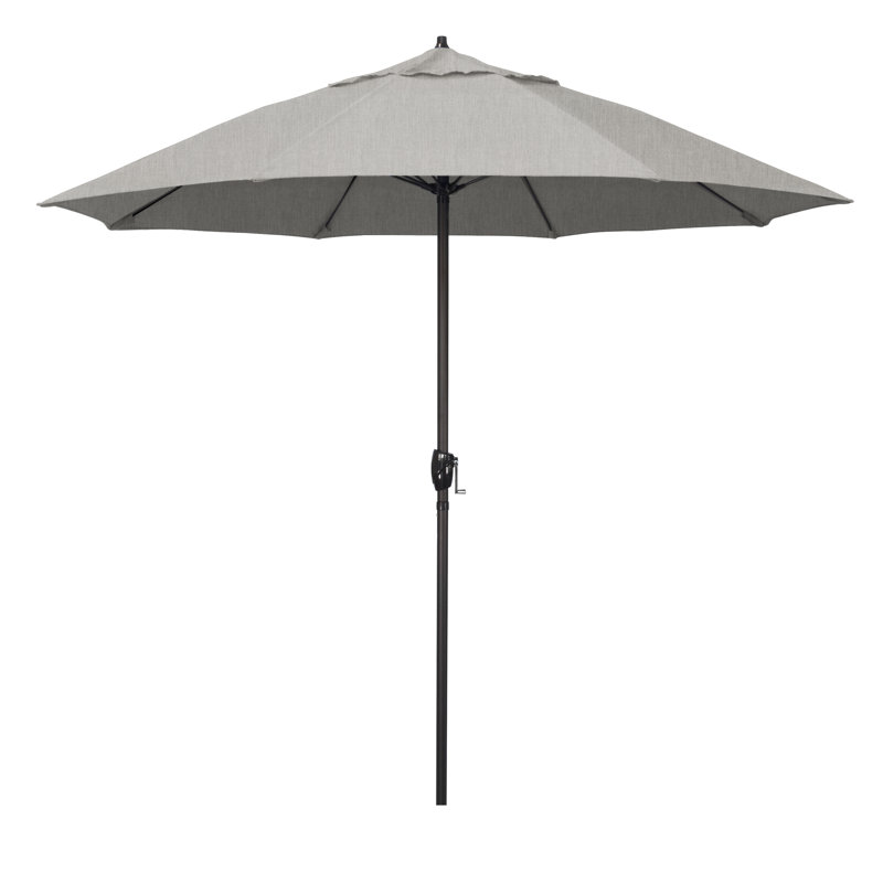 Parasol de marché 7,5 pi Gino, Toile granit Sunbrella®, H 102 po x l 108 po x P 108 po