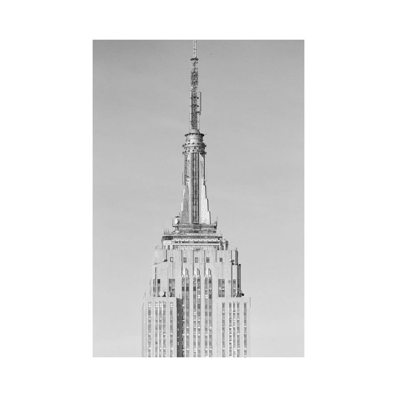 Empire State Building, NYC II - Wrapped Canvas Print, 20.32 cm H x 30.48 cm W