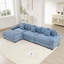 Canapé modulaire surdimensionné en L surdimensionné en tissu velours côtelé-369964138-369964139-398724712
