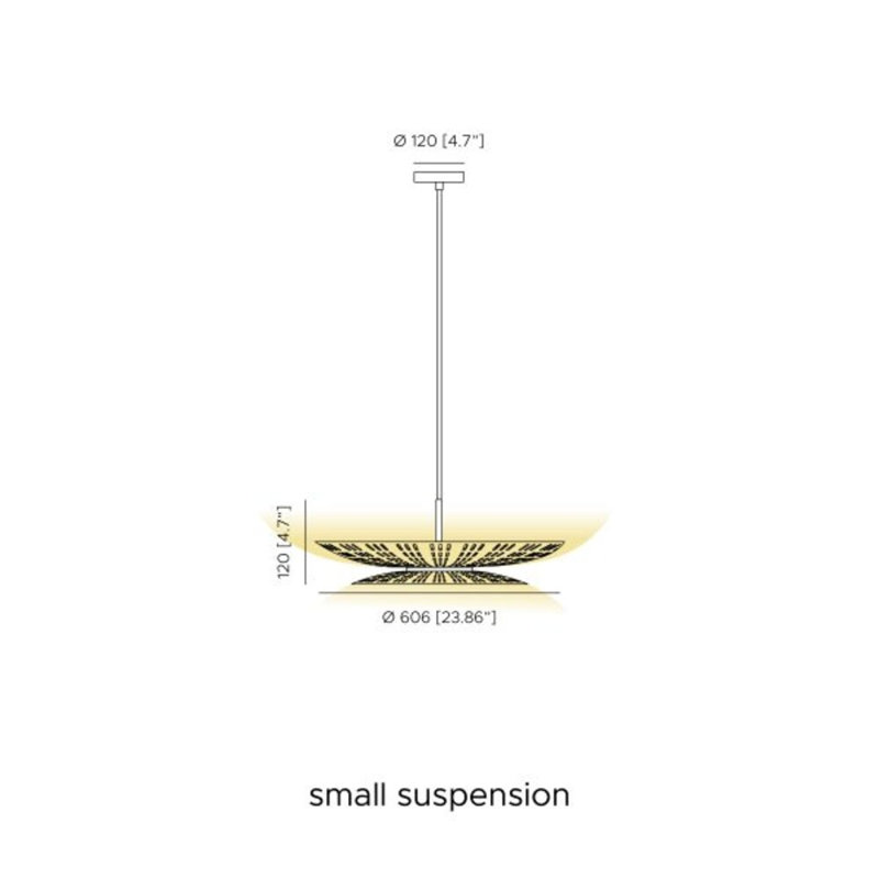 Air Suspension Lamp, Cream
