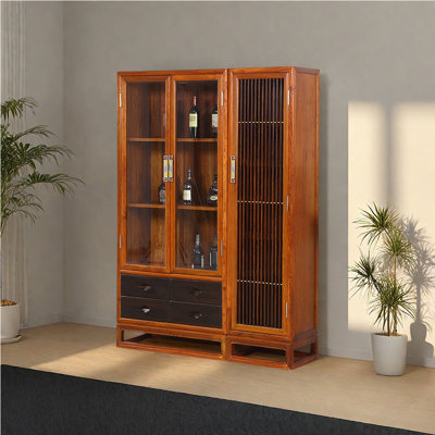 Chinese style living room high-end bookcase