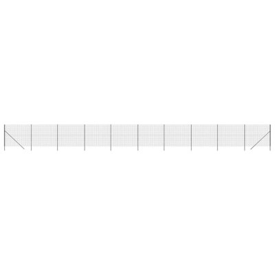 Nelda Anthracite Metal Fence Panels