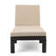 FAUTEUIL PUERTA KD CHAISE, CADRE BRUN FONCÉ AVEC COUSSIN BEIGE-2118444199
