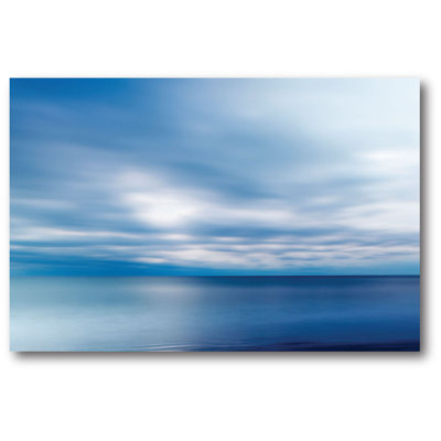 Blue Horizon - Wrapped Canvas Print