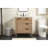 Baldwin 30 " W Freestanding Standard Free Standing 1 Single Vanity Bathroom Vanity With Engineered Marble Top-1107427026