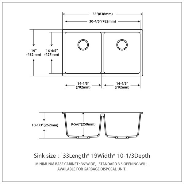 Dimensions du produit