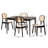 Caslynn 4 - Person Four Leg Dining Set-763505990-763505991