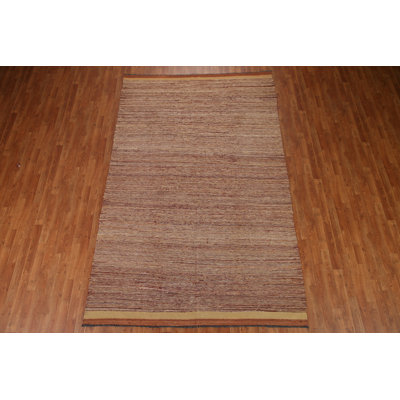 Tapis rayé kilim moderne 6 x 10