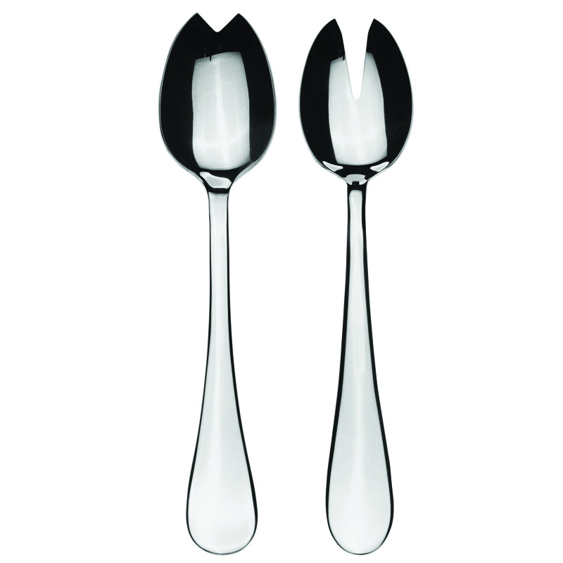 Brescia Stainless Steel Salad Servers