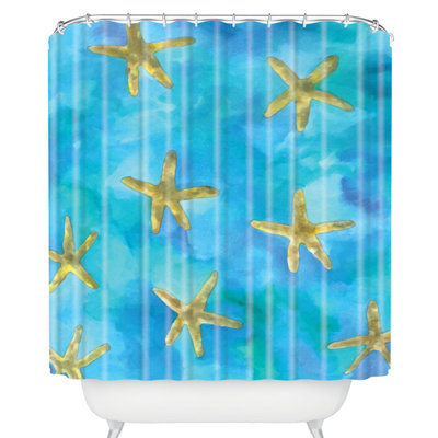 Rosie Brown Shower Curtain
