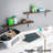 Arzhin 2 Piece Pine Floating Shelf with Reclaimed Wood