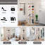 Range-chaussures rotatif à 7 niveaux avec base robuste