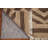 Reversible Wool Kilim Brown Runner Rug 3x10