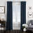 London Solid Room Darkening Rod Pocket Single Curtain Panel-53126618-53126619