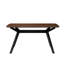 Wood Dining Table ,Walnut+Black