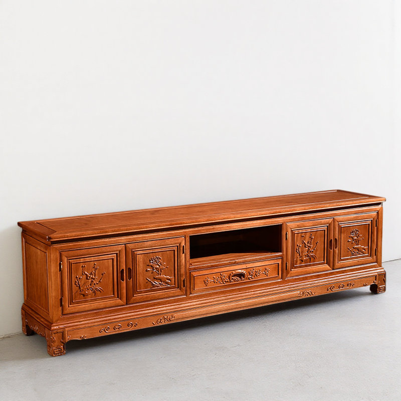 Meuble télé créatif et simple, 21.65"H x 86.61"L x 16.54"W
