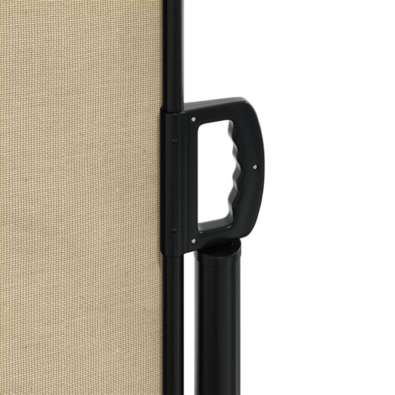 Dakota Fields Retractable Side Awning, Beige, 140cm H x 600cm W