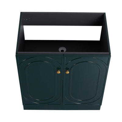 Meuble-lavabo autoportant sans lavabo