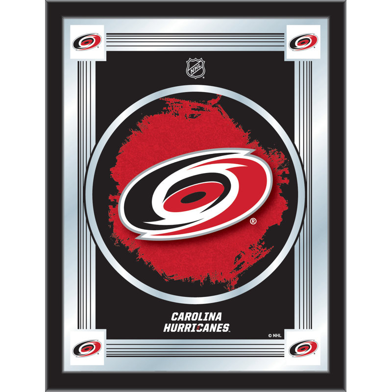 « logo mirror », impression encadrée NHL, Carolina Hurricanes