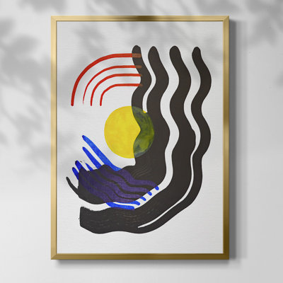 Shifting III, reproduction encadrée de qualité supérieure - prête à être accrochée