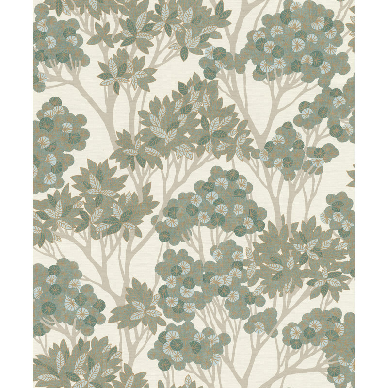 Papier peint Stickley Tree, Vert