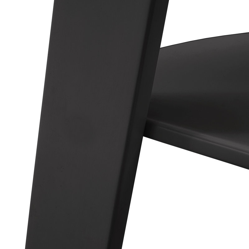 Fossum Corner Bookcase, Black
