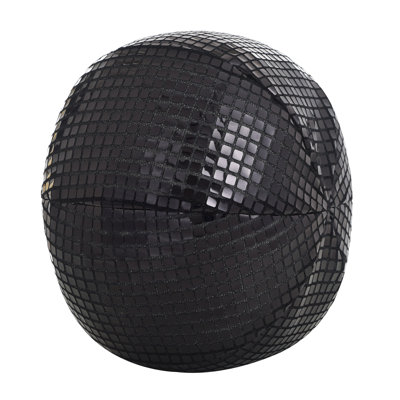 Mirage Metallic Throw Pillow - Black