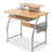 Metal Base Computer Desk