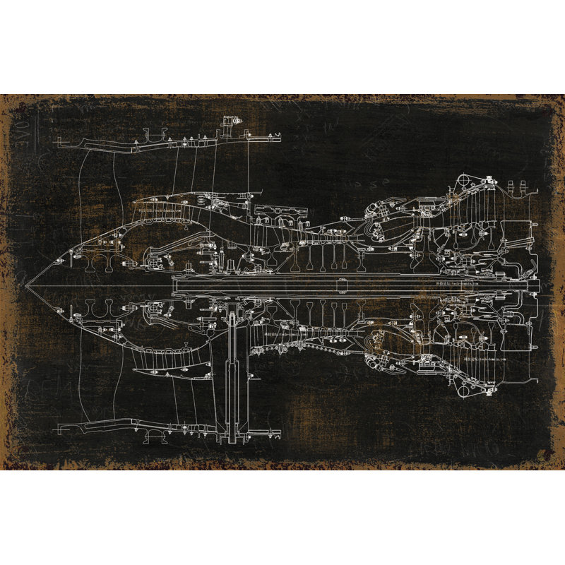 Old 17 - Wrapped Canvas Print, 30cm H x 46cm W x 3.8cm D