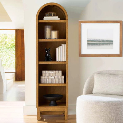 Narrow Arch Bookcase by Latitude Run