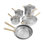 Batterie de cuisine en acier inoxydable non toxique 10 pièces ZLINE (CWSETL-ST-10)