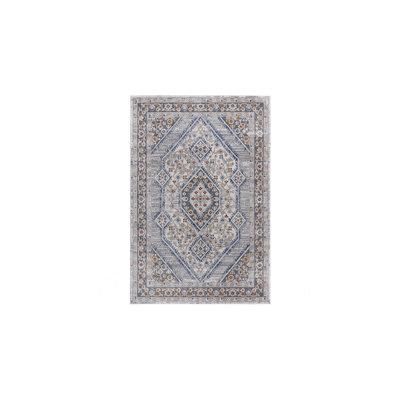 Collection 2X3 Bordered Non-Shedding Living Room Bedroom Dining Home Office Stylish And Stain Resistant Area Rug