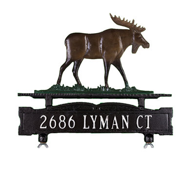 Metal Mailbox Sign